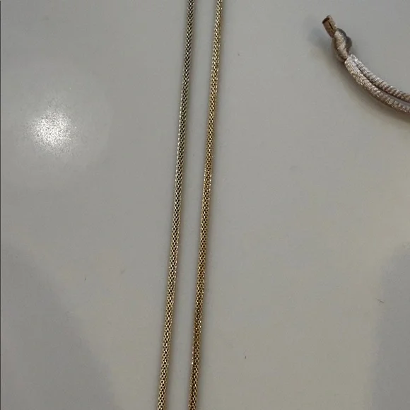 Kendra Scott Iridescent long Green Pendant Necklace with original bag - Picture 8 of 8